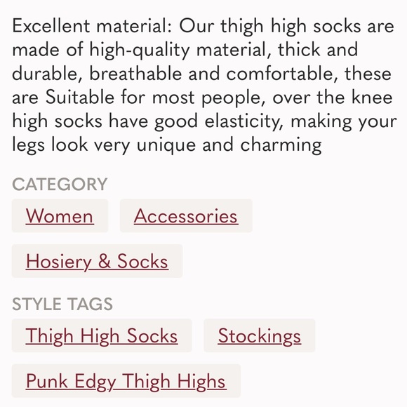 THIGH HIGH STRIPED SOCKS (1 PAIR ONLY) CHOOSE YOUR FAVORITE COLOR 💚💜🖤 - Picture 7 of 7